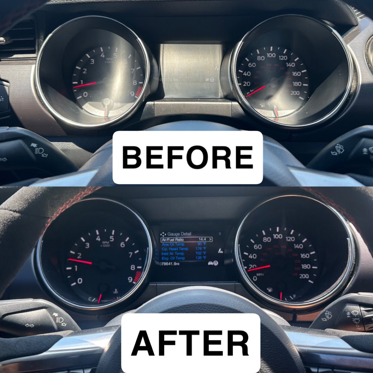 Glare Shield for S550 Mustang